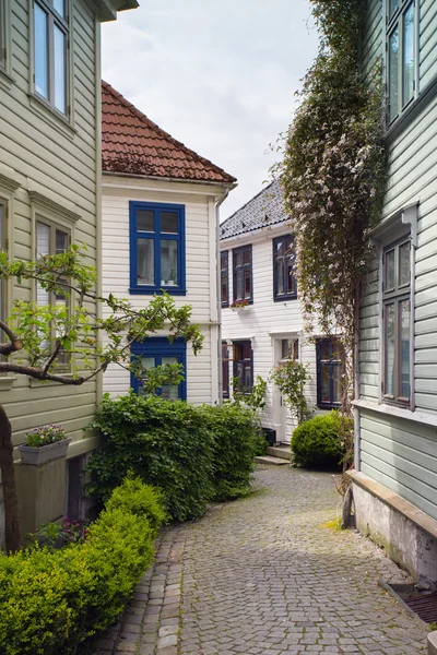Lilla gatan i Bergen — Stockfoto