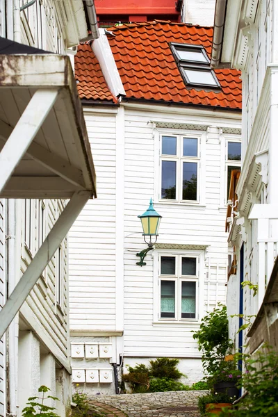 Piccola strada a Bergen — Foto Stock