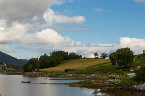 Côte vide du fjord — Photo
