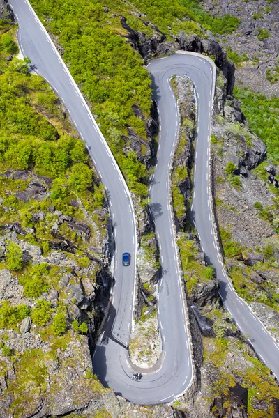 Trollstigeveien의 보기 — 스톡 사진