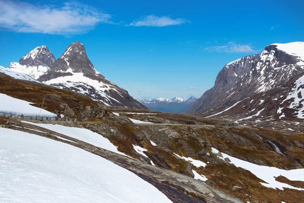 View of Trollstigeveien — Stock fotografie