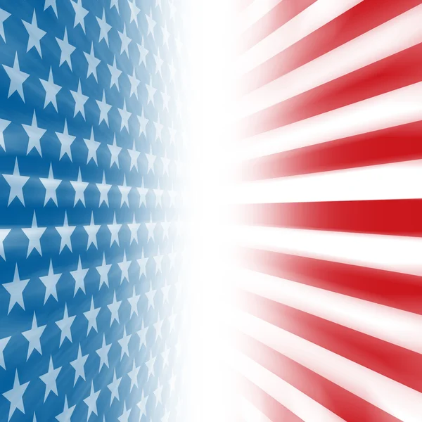 Stars and Stripes Perspective Background — Stock Photo, Image