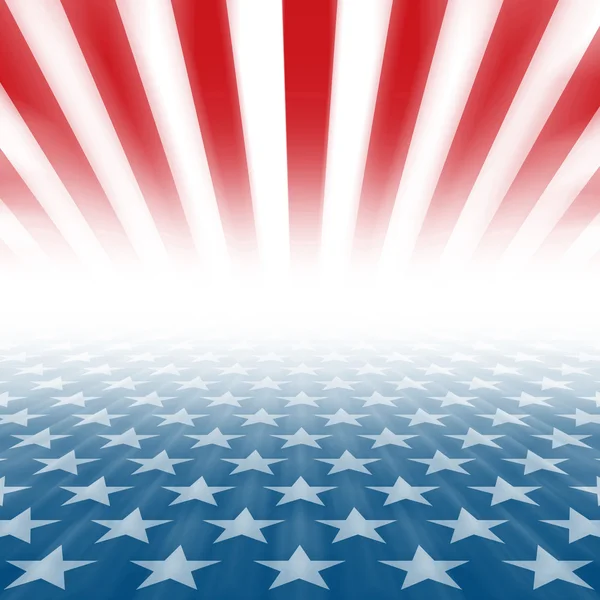 Stars and Stripes perspektif arka plan 