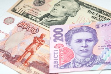 Ukrayna, Rusya ve Amerika Birleşik Devletleri para