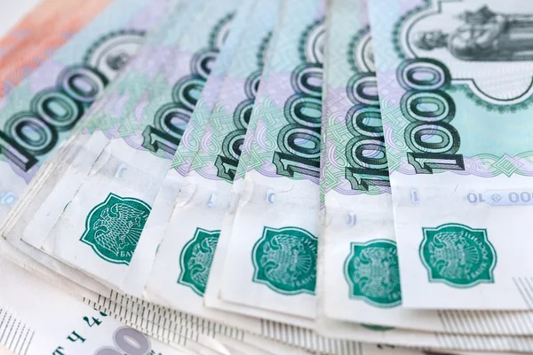 Billetes de la Federación de Rusia — Foto de Stock