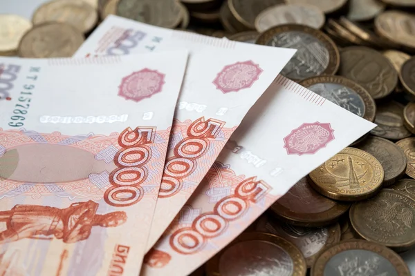 Гроші Російської Федерації Ліцензійні Стокові Зображення
