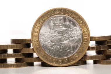 Rusya'daki şehirler serisi 10 ruble Hatıra paraları