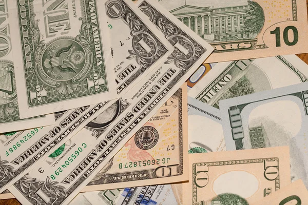 Background of US dollars — Stock Photo, Image