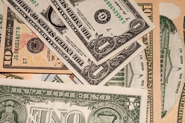 Background of US dollars — Stock Photo, Image