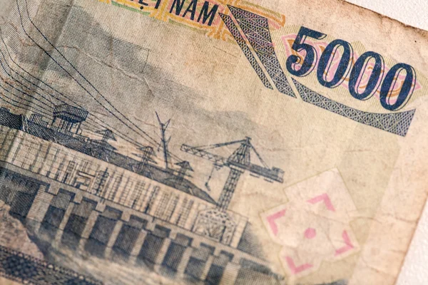 Dinheiro de dong vietnamita — Fotografia de Stock