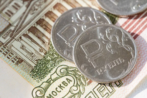 Pieniądze, Federacja Rosyjska — Zdjęcie stockowe