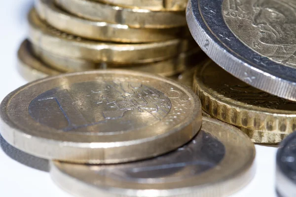 硬貨のヨーロッパのお金 — ストック写真
