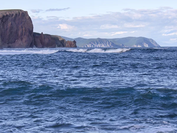 Landschap met een surf-Golf — Stockfoto