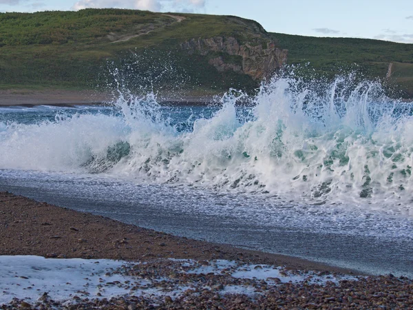 Landschaft mit einer Surfwelle — Stockfoto