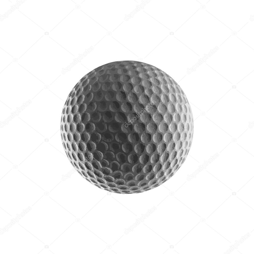 Vector Golf Ball Stock Vector Image By C Icetray 99630182