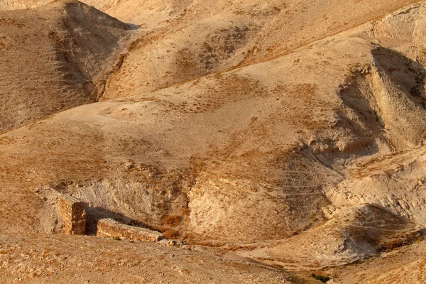 Юдейські пустельний ландшафт — стокове фото
