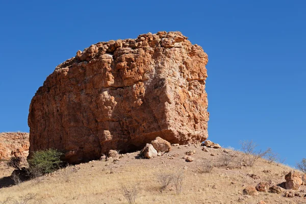 Zandsteen rotsformatie - Namibië — Stockfoto