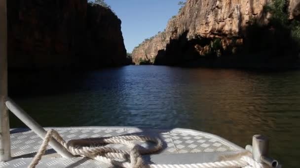 Catherine gorge, Avustralya — Stok video