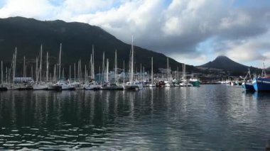 Hout Bay harbor, Güney Afrika
