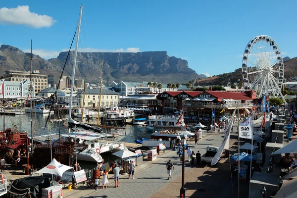 Victoria a Alfred Waterfront - Kapské město Royalty Free Stock Fotografie