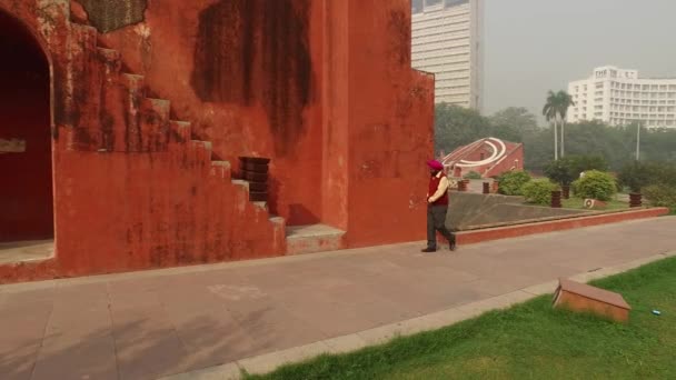 Jantar Mantar observatorium - India — Stockvideo