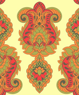 Dikişsiz desen desenli