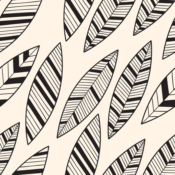 Varrat nélküli mintát a doodle toll — Stock Vector