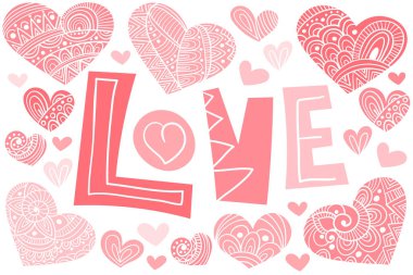 Vektör Sevgililer Günü Arkaplanı