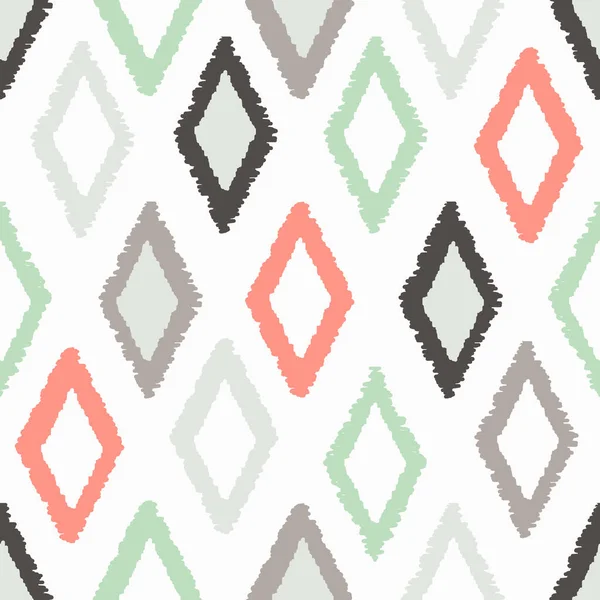 Vector Seamless Mexican Background Ethnic Pattern — Archivo Imágenes Vectoriales