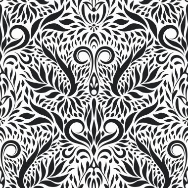 Vektör Çiçeksiz Doğulu Desen. Etnik Arkaplan