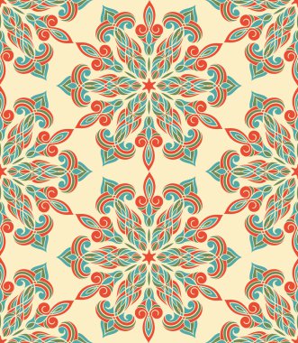 Kusursuz çiçek deseni