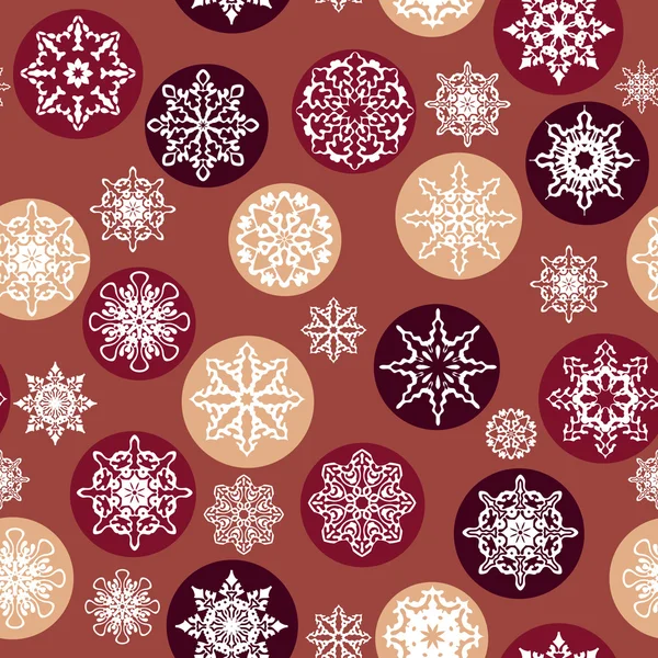 Seamless Winter Pattern — Stock Vector