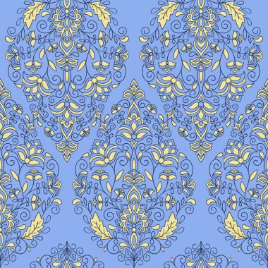 Seameless Paisley desen