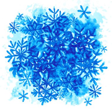 suluboya kış arka plan