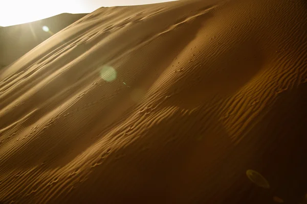 Sanddyner, Marocko, Saharaöknen Royaltyfria Stockfoton
