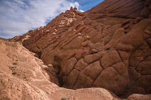 Schilderachtige landschap in Dades Gorges, Atlasgebergte, Marokko — Stockfoto