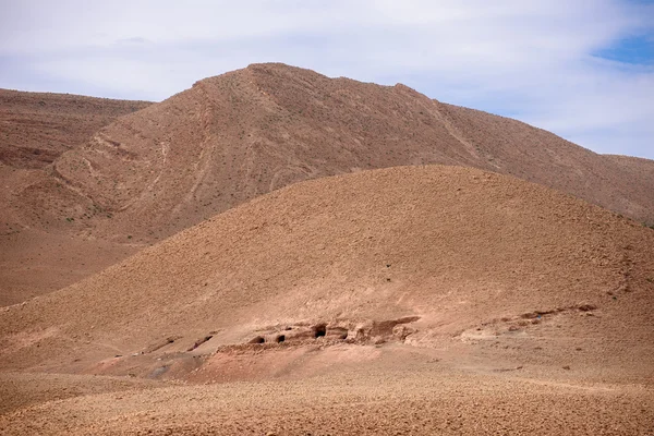 Nomad grotten in het Atlasgebergte, Marokko — Stockfoto