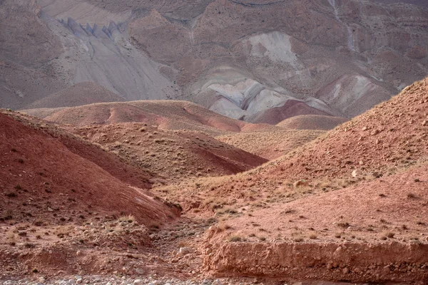 La valle dei nomadi nelle montagne dell'Atlante, Marocco — Foto Stock