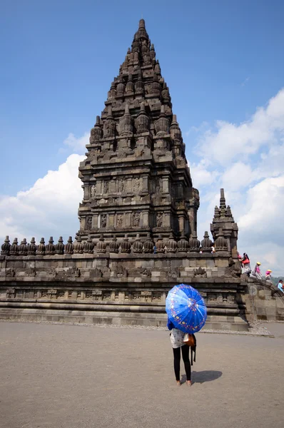 Templo de Prambanan, Java Central, Indonesia — Foto de Stock