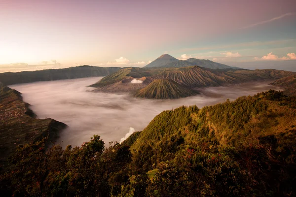 Volcán Bromo en Indonesia — Foto de Stock