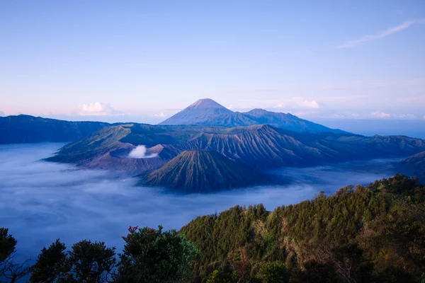 Wulkan bromo w Indonezji — Zdjęcie stockowe