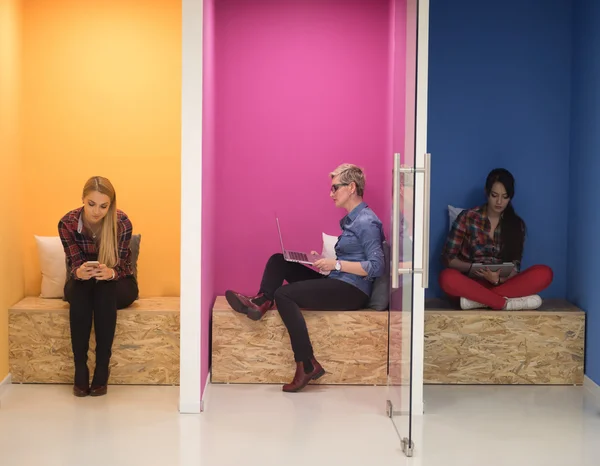 Group of business people in creative working  space — Stock Photo, Image