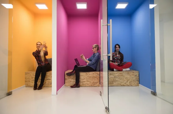 Group of business people in creative working  space — Stock Photo, Image