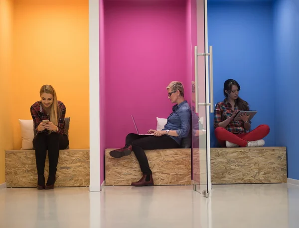 Group of business people in creative working  space — Stock Photo, Image