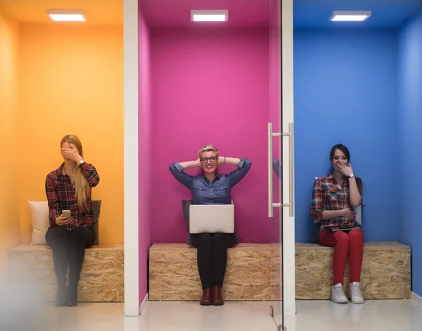 Group of business people in creative working  space — Stock Photo, Image