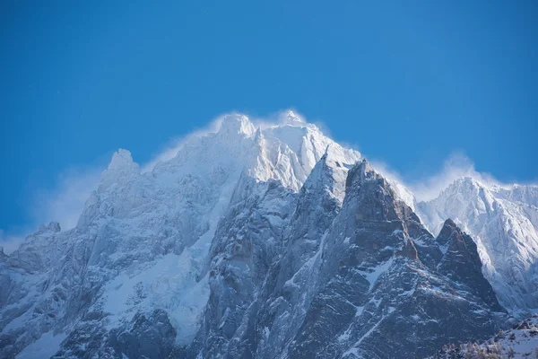 French alps mountain landscape — Stock Photo, Image