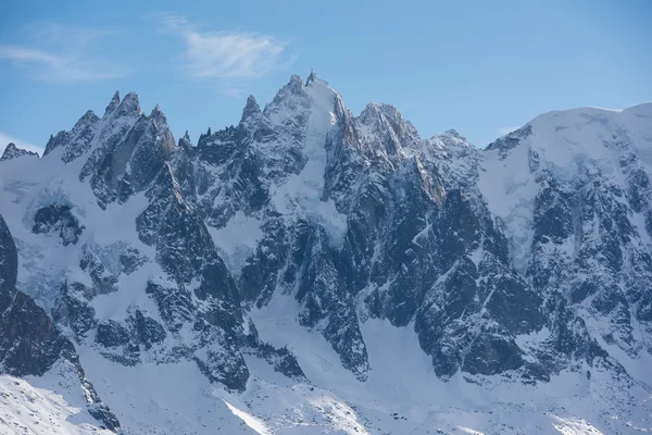 Berglandschaft der französischen Alpen — Stockfoto