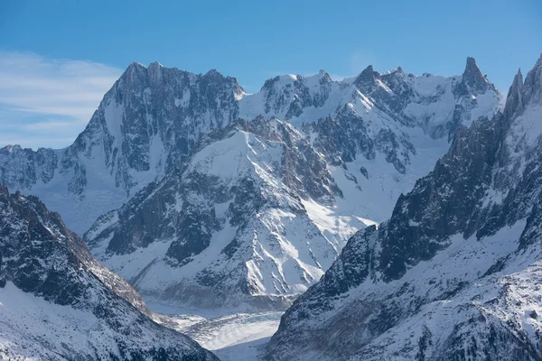 Franska alperna bergslandskap — Stockfoto