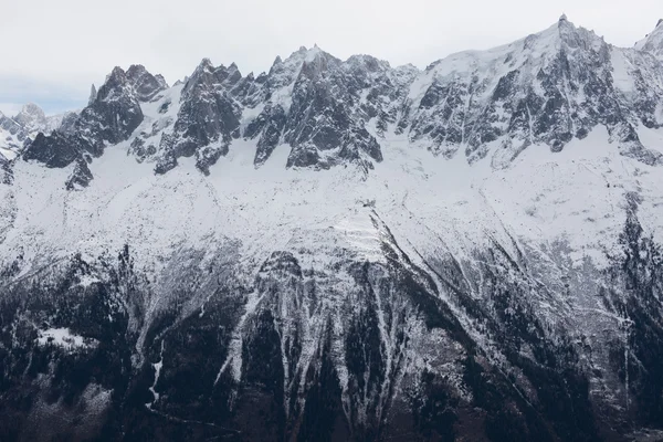Fransız Alpleri dağ manzarası — Stok fotoğraf
