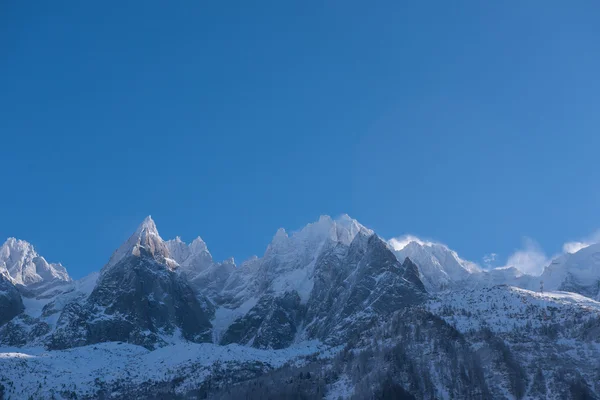 Berglandschaft der französischen Alpen — Stockfoto